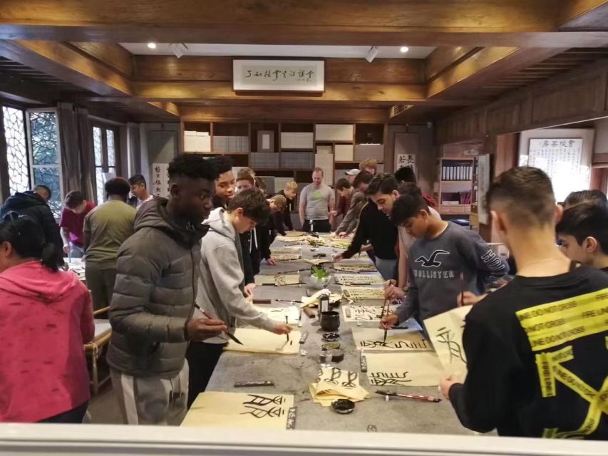 Beijing Calligraphy Class - Tools Included: Brush, Ink Stone, and Rice Paper