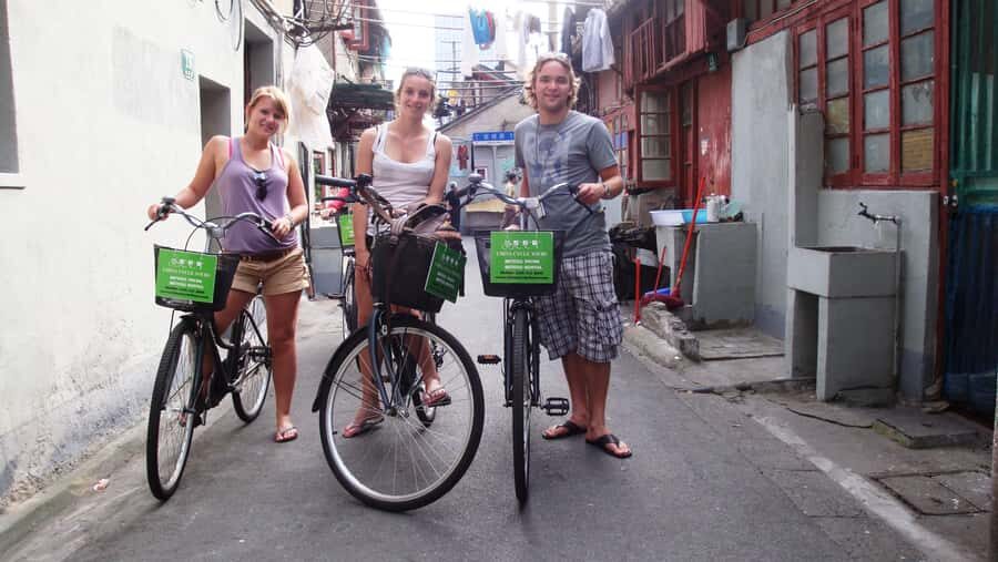 Half-Day Old Shanghai Small Group Bike Tour (Day & Night) - Tianzifang lanes: crafts, art galleries, thin alleys, and the best kind of wandering
