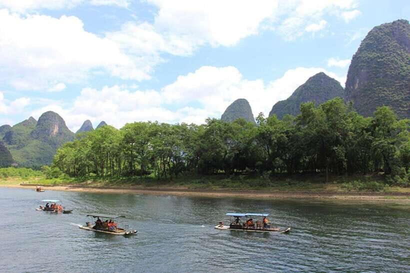 Highlights from Guilin to Yangshuo Full Day Private Tour - Route 2: Champion Bridge, Mirror-like rice paddies, and Zhuangyuan Bridge photos