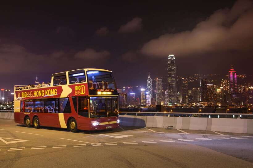 Hong Kong: Panoramic Night Tour of Kowloon by Open-top Bus - The 60-Minute Plan: How This Kowloon Night Loop Works