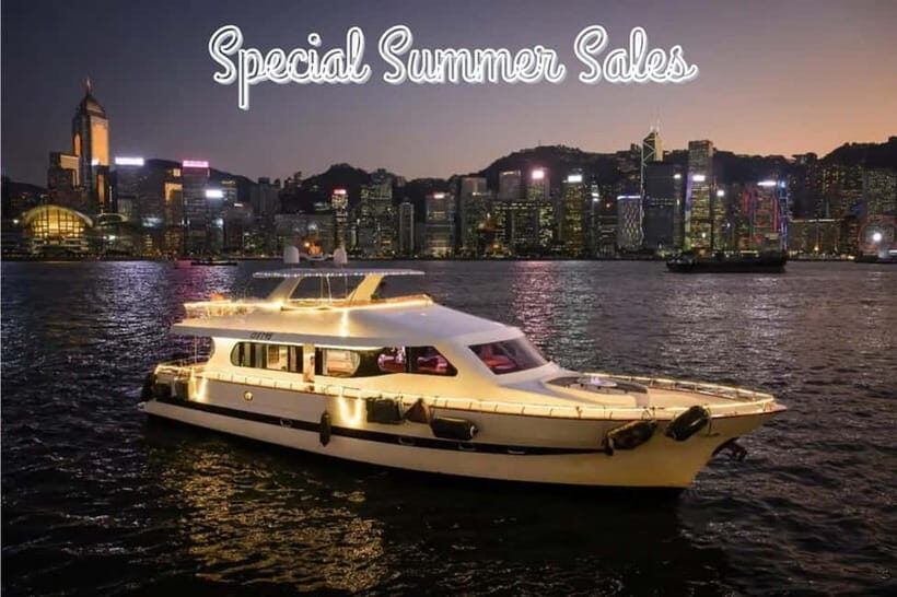 Hong Kong: Victoria Harbour Evening Cruise with Drinks - The 45-minute loop: what you’ll see during each part