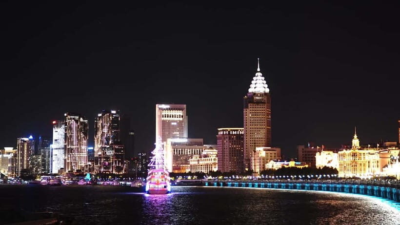 Huangpu Night Cruise: Cozy Vibe & Modern Shanghai Glow - Nearby festive stops: use the included holiday guide