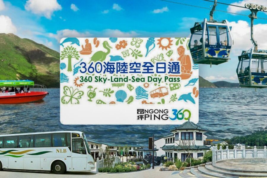Lantau Island: Boat and NP360 Cable Car or Tai O Day Pass - Big Buddha and Ngong Ping Village: choose your climbing effort