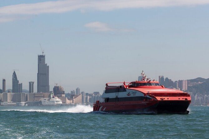 Macau Seat-In-Coach Day Tour from Hong Kong - Taipa back to Hong Kong: return ferry and evening pickup