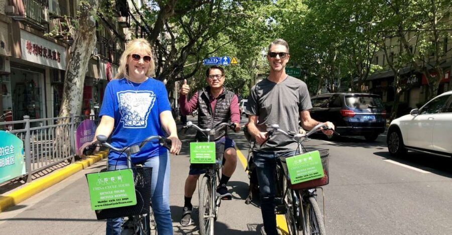 Shanghai: Half-Day Biking and Local Food Tour - Central Shanghai to the French Concession: how the bike changes your view