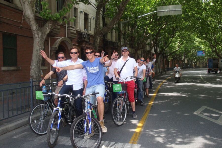 Shanghai: Half-Day Biking and Local Food Tour - Xintiandi and Taikang Road: modern Shanghai with foot-friendly breaks
