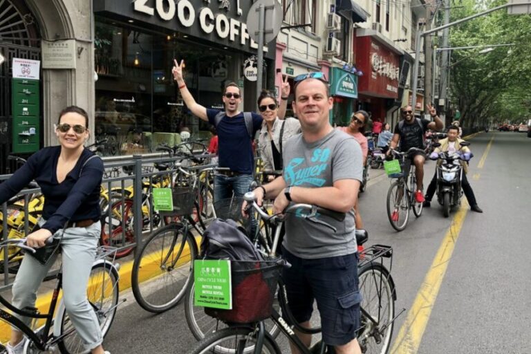 Shanghai: Half-Day Biking and Local Food Tour - Getting started at the Garden Hotel area (and what to look for)