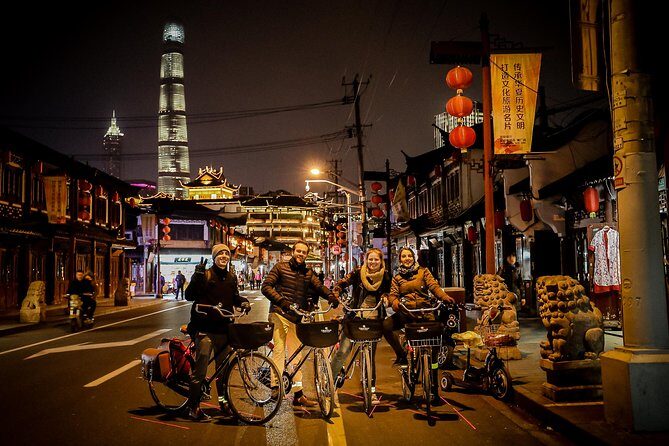 Shanghai Small-Group Night Tour by Bike - The Bund’s Neon Lights and the Traditional Chinese Medicine Stop